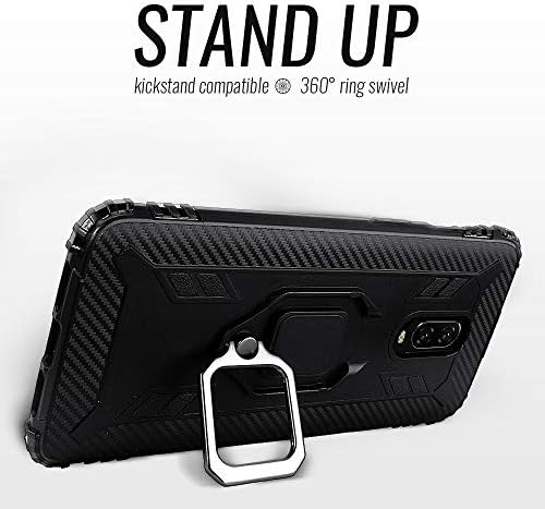 Protege o caso OnePlus 7, caso OnePlus 6T | 10 pés. Drop testado | Caso de carbono | Ultra Slim | Leve | Resistente a arranhões
