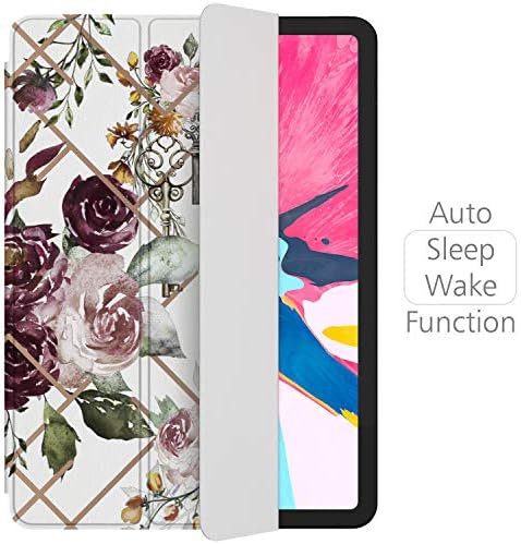 Lex Altern iPad Case Pro 11 polegadas 12.9 Capa magnética 2019 2018 geração 3d Apple Proteção Hard Shell Folio Trifold Smart Alow Sleep lápis abstrato