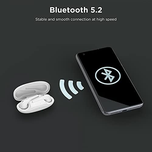 1 mais COMFOBUDS 2 EARENHONOS DE Ear Earbuds sem fio para jogos de 4 microfones 90ms Bluetooth 5.2 True Wireless