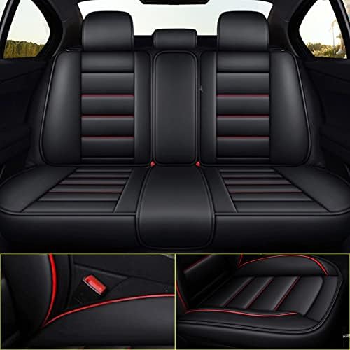 Tampas de assento de carro Diksoakr ajustado para jeep Cherokee 2014-2022, covers de assento de carro de couro falso
