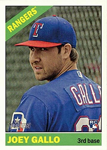 2015 Topps Heritage High Number Baseball 647 JOEY GALLO ROOKIE CARD
