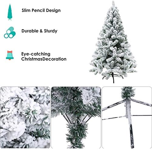 Decorações de férias de Natal - 7,5 pés premium articulados de férias artificiais de pinheiro para casa, escritório, decoração de