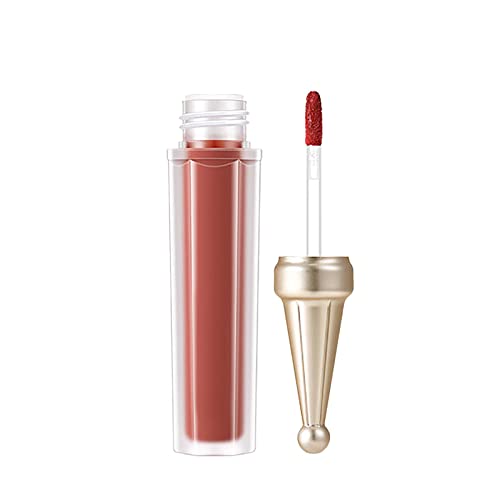 Lipshing para o batom líquido de brilho labial e o revestimento labial não vara não desaparecer kits de maquiagem de batom nuas