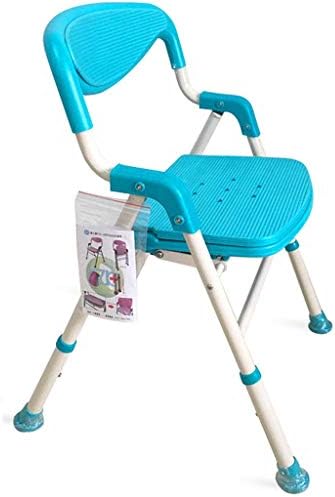 FxlyMR Banco do chuveiro do chuveiro com assento acolchoado para segurança do banho, cadeira de elevador de chuveiro com braços e altura ajustável nas costas