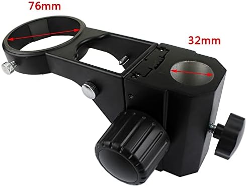 Acessórios para microscópio Ajuste 76mm titular de foco de 32 mm Tabela estéreo Microscópio Laboratório Consumíveis