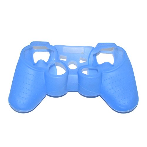 Case de silicone protetora do controlador CINPEL para Playstaion PS3 Blue