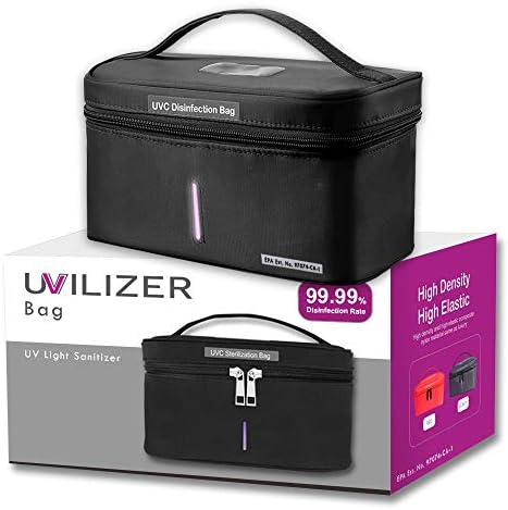 Rveal | Bolsa Uvilizer - Sinitalizador leve UV e caixa de esterilizador ultravioleta