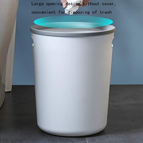 lixo de cozinha em casa krueis lata de lixo simples lixo pode ser criativo anel de pressão de plástico lixo de lixo redondo
