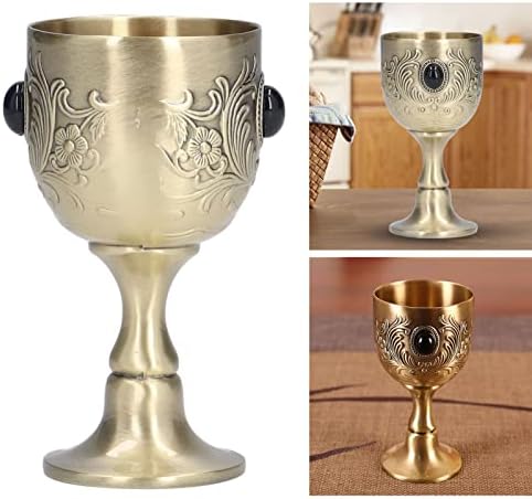 Chalice Chiciris, amplo padrão de gravação de aplicativos Cálice de ouro altamente durável para casa para restaurante para