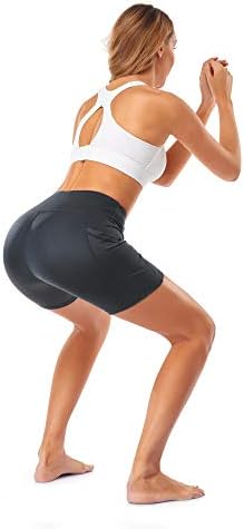 Kenlcad Women's High Surveda de compressão de cintura 4 5 8 Running Yoga Leggings Workout Pants
