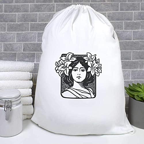 Azeeda 'Art Nouveau Mulher' Lavanderia/Bolsa de Lavagem/Armazenamento