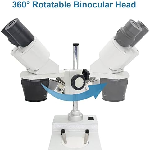 Acessórios para microscópio 20x 30x 40x Microscópio binocular Binocular Microscópio Industrial Microscópio Top LED LAB