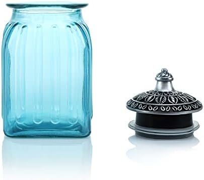 Jarra de doce de cristal de cristal de cristal com tampa de jarra de jarra de jarra de jarra de jarra de jarra de jarras de jarras de jarras de jóias de casamento