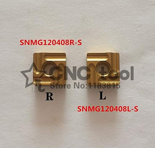 Ferramenta de corte de venda a quente FINCOS SNMG120408 R-S/L-S TUNGSTEN CNC CNC Turning Insert, Ferramenta de giro