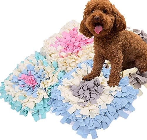 Tyxl Sniffing Dog Pet Training Cobertores laváveis ​​Exaustão Os brinquedos educacionais podem ser emendados tamanho 43 * 43cm