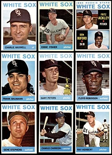 1964 Topps Chicago White Sox perto da equipe definida Chicago White Sox Ex/Mt+ White Sox