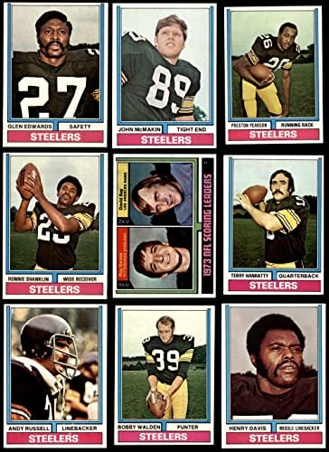 1974 Topps Pittsburgh Steelers Set Pittsburgh Steelers NM+ Steelers