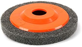 Wenfo 10pcs 4 ”de nylon Roda de polimento de fibra de polimento abrasivo Disco de polimento, roda de moagem de fibra, rodas de
