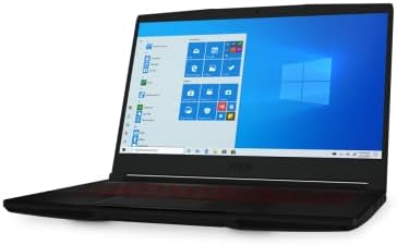 2022 MSI GF63 Laptop de jogos finos | 15,6 FHD IPS Display | Intel Quad-Corore i5-10300h | nvidia gtx 1650 max-q 4gb