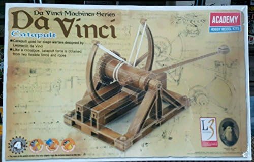 Academia Leonardo da Vinci Catapult Machine 18137 selado !!! .Hngg_634t6344 g134548ty17794