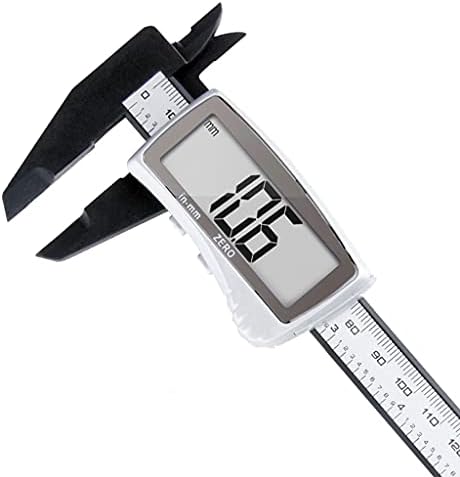 Slnfxc pinça digital 0-150mm/0,1 mm de plástico grande métrica LCD METRIC/polegada de pinça de vernier eletrônica para medição