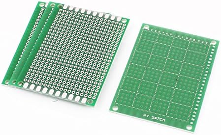 Placas de prototipagem de 5cm de 4pcs 5cm x 7cm DIY Protótipo papel lateral único PCB Circboard Boards de prototipagem universal