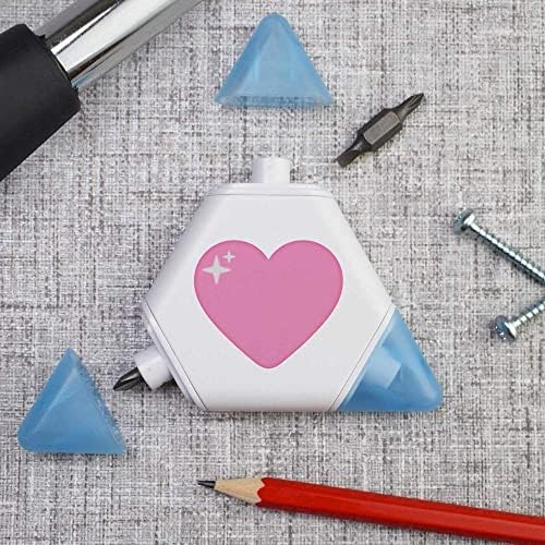 Azeeda 'Pink Heart' Compact DIY Multi Tool