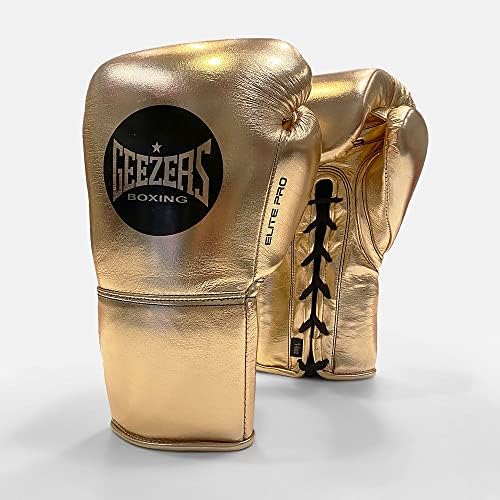 Geezers Boxing Elite Pro Laced Special Edition Sparring Luvas - masculino, luvas de boxe femininas, luvas de treinamento de sparring,