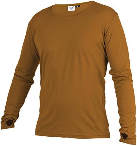 Merino 365 Nova Zelândia Merino Longsleeve BasElayer com Thumbloops - Selecione cor e tamanho