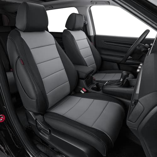 CoverDream Capas de assento personalizado compatíveis com o Honda HRV EX, ex -L 2017 2018 e 2017 2018 2019 2020 2021 2022 Modelos LX - Leatherette