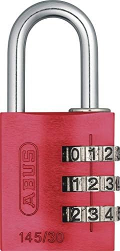 Abus AB145/30 Rojo cadeado, vermelho, 30