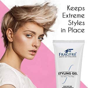 Spray de retirada de cabelo fragfre+gel de retenção firme+firme hold hold helving acabamento spray - 3 pacote de presentes de embalagem