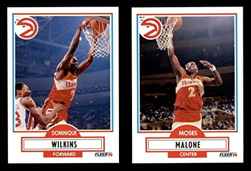1990-91 Fleer Atlanta Hawks Team Set Atlanta Hawks NM/MT Hawks