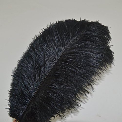 Kolight® 50pcs 12 '' ~ 14 '' Feathers de avestruz natural para decoração de escritório de festas de casamento em casa DIY