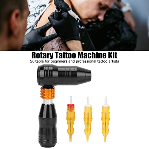 Rotary Tattoo Machine Kit Tattoo Motor Gun Power Pedal Tattoo Tattoo Clip Set Ajuste para Tattoo Tattoo semi -permanente