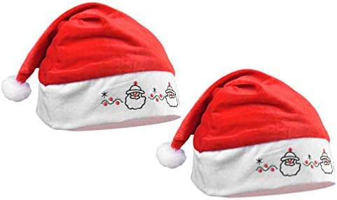 Kesyoo 3pcs chapéus de Natal Chapéus do festival criativo para crianças adultos