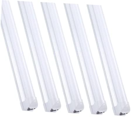 8 PCs Lâmpadas de tubo LED lâmpadas de 8 pés de capa de leite lâmpada branca fria T8 Tubo LED integrado - eov271 |#yy80e