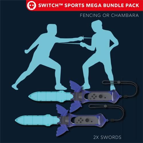 Numskull Nintendo Switch Sports Joy -Con Acessórios Mega Pack - - Pacote para Nintendo Switch Sports