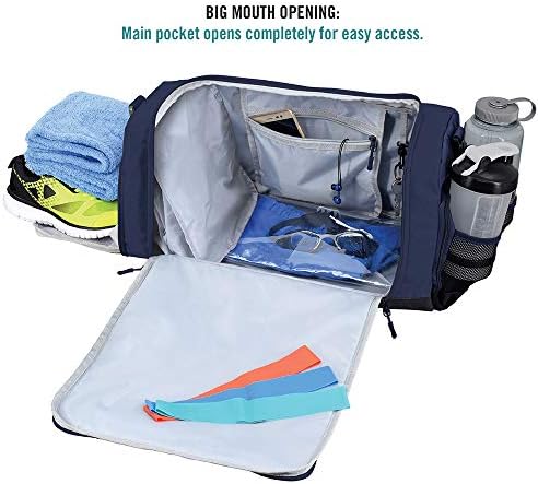 Ultimate Gym Bag 2.0: A mochila durável projetada por crowdsource com 10 compartimentos ótimos, incluindo bolsa resistente