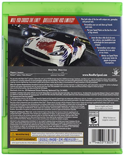 Monoprice Xbox One - Necessidade de velocidade: rivais - Xbox One