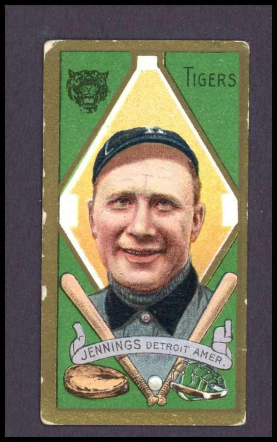 1911 T205 Hughie Jennings Detroit Tigers VG Tigers