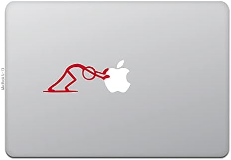 Gente MacBook Air/Pro MacBook Sticker People Push Push M542 Black M542