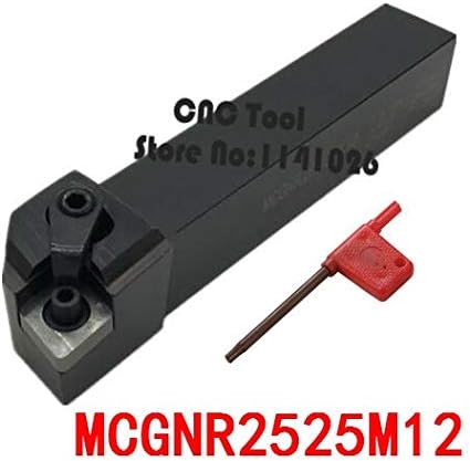 Fincos MCGNR2525M12/ MCGNL2525M12 Ferramentas de corte de torno de metal, ferramenta de torneamento CNC, ferramentas de máquinas de