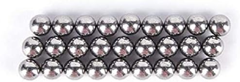Yiwango 304 Bola de aço inoxidável sólido, 15.875/16/17/17.4/17.463/18/19.05mm, bola de aço de alta precisão, 1kg-15. 875 mm 1 kg 60 comprimidos de bolas de precisão