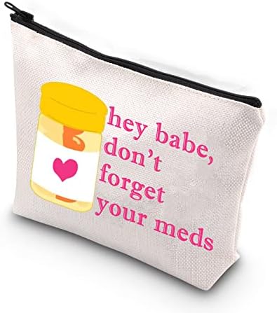 Medicine Bag Pill Daramy Não se esqueça dos seus remédios para a saúde mental Materias de conscientização Medicine Medicine Zipper