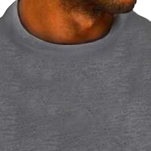 Camiseta de gradiente 3D masculina Athletic Solid Color Gradient Tops Tops Tops de manga curta de verão