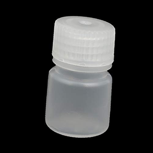 X-Dree 2pcs 5ml Plástico Boca de boca larga Amostra de garrafa de reagente garrafa de garrafa limpa (2pcs 5ml muestra
