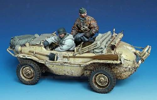 Goodmoel 1/35 WWII Soldado Officer Alemão Soldier Modelo Kit/Kit em miniatura não montado e sem pintura/YH-3068