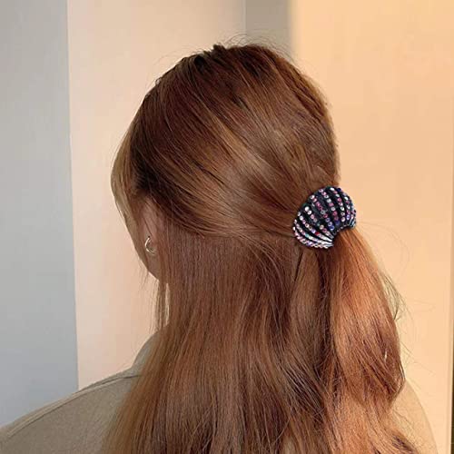 Clipes de cabelo de ninho de pássaro Zasolf 4 pcs acessórios de cabelo mágicos para mulheres vintage bun expansível garra