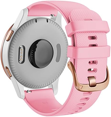 HKTS 18 20 22mm Smart Watch tiras oficiais para Garmin Venu 2 Silicone Wrist Belt para Garmin Venu 2s Sq Bracelet Watchband